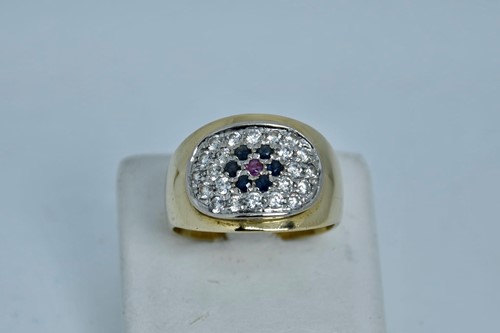 Vedere dettagli per FASCIONE DIAMANTI, ZAFFIRI E RUBINO Immagine di FASCIONE DIAMANTI, ZAFFIRI E RUBINO