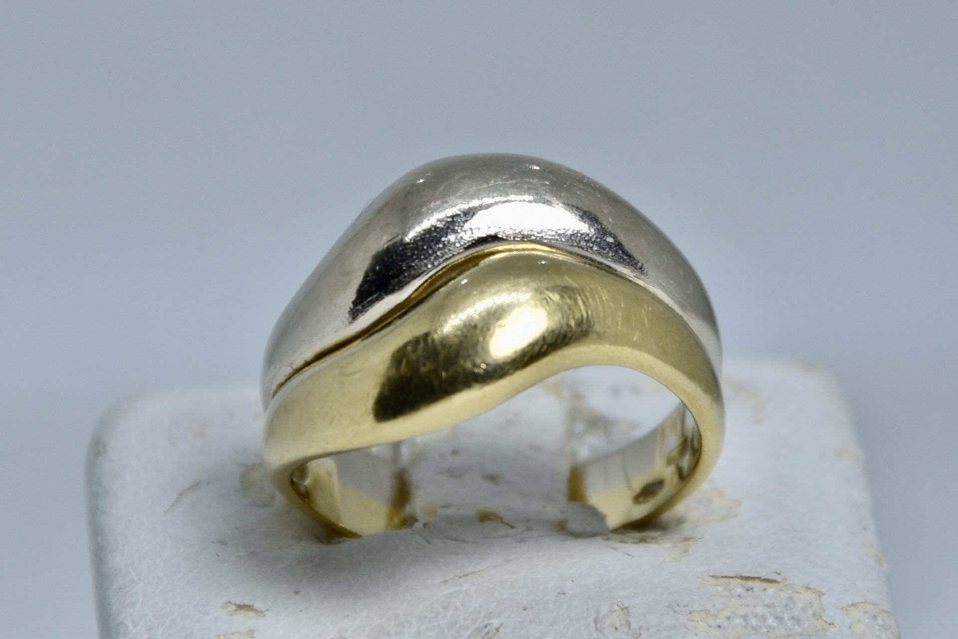 Immagine di ANELLO ORO BICOLORE