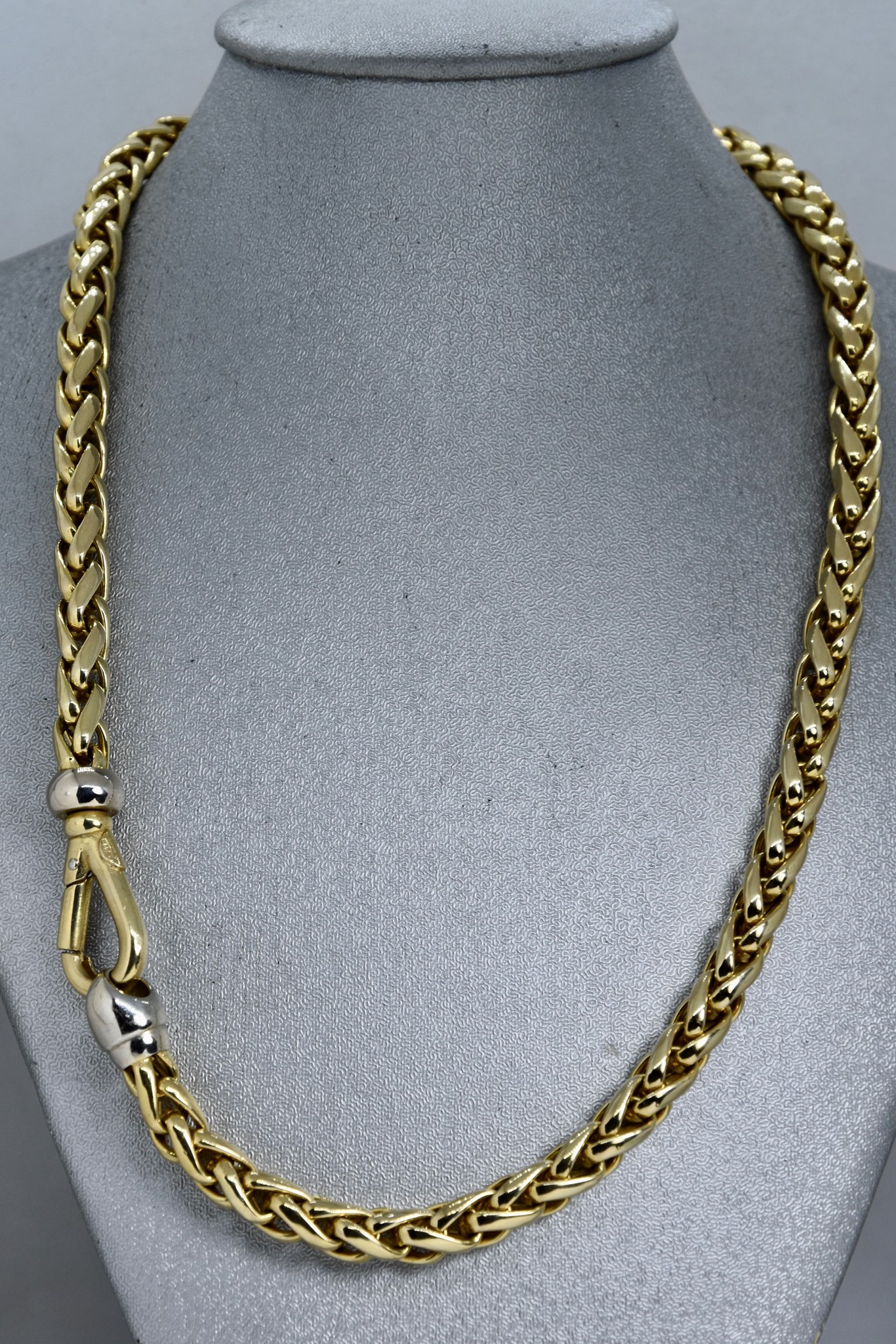 Immagine di COLLANA ORO GIALLO E BIANCO