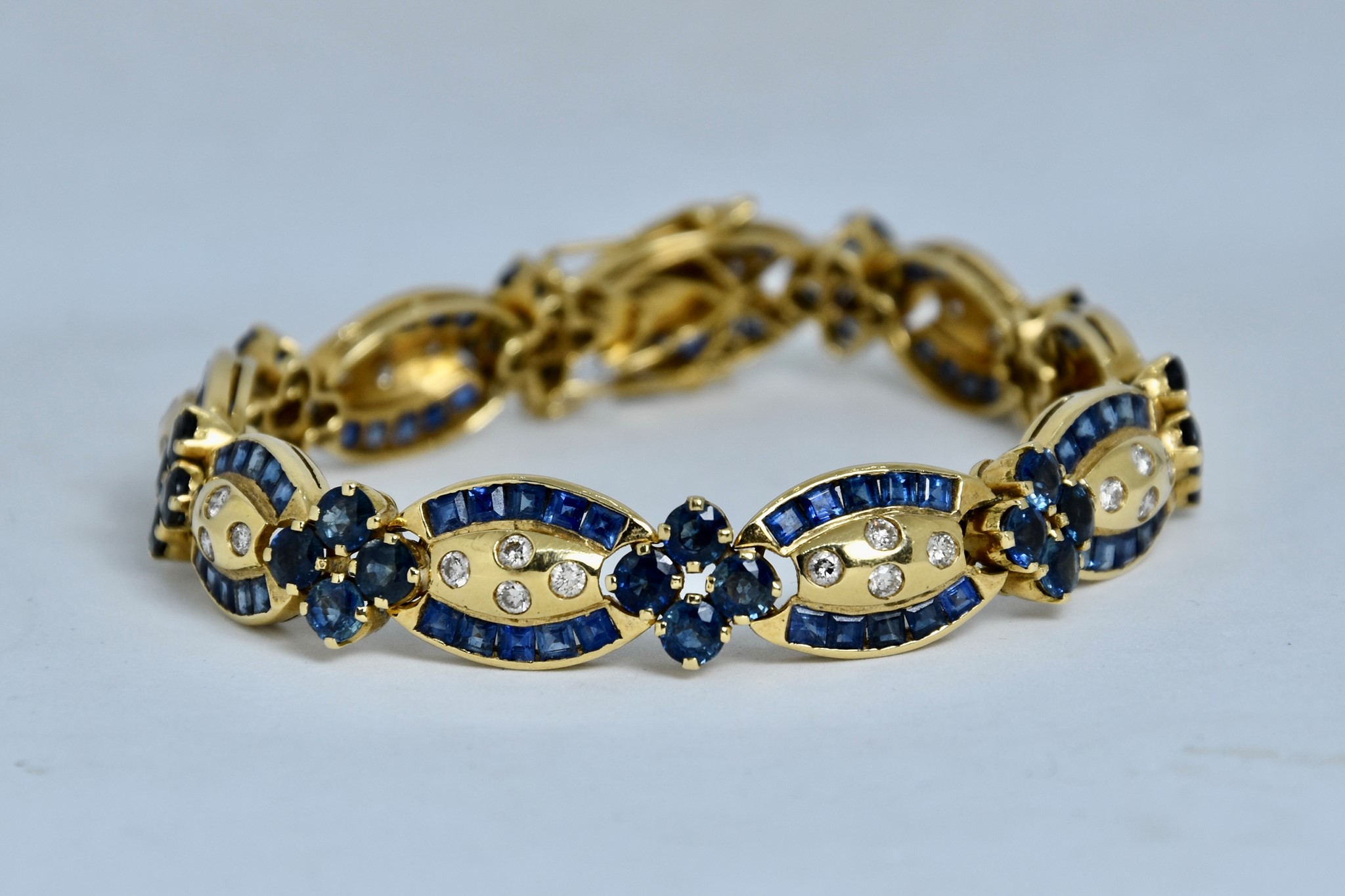 Immagine di BRACCIALE ZAFFIRI E BRILLANTI