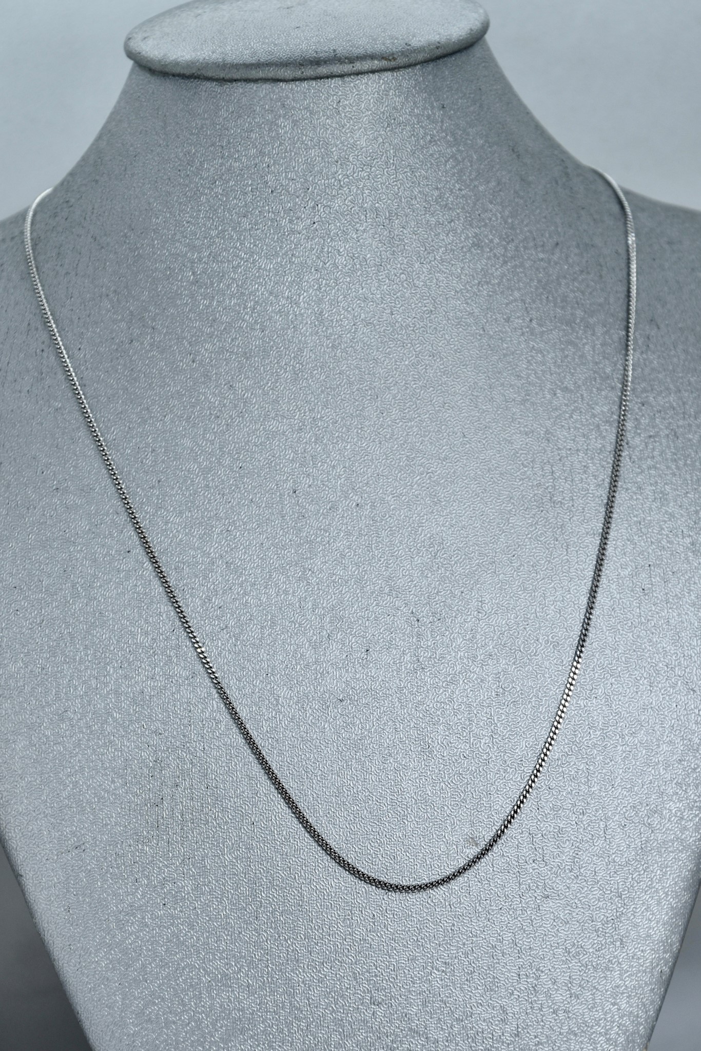 Immagine di COLLANA GROUMETTE SOTTILE ORO BIANCO