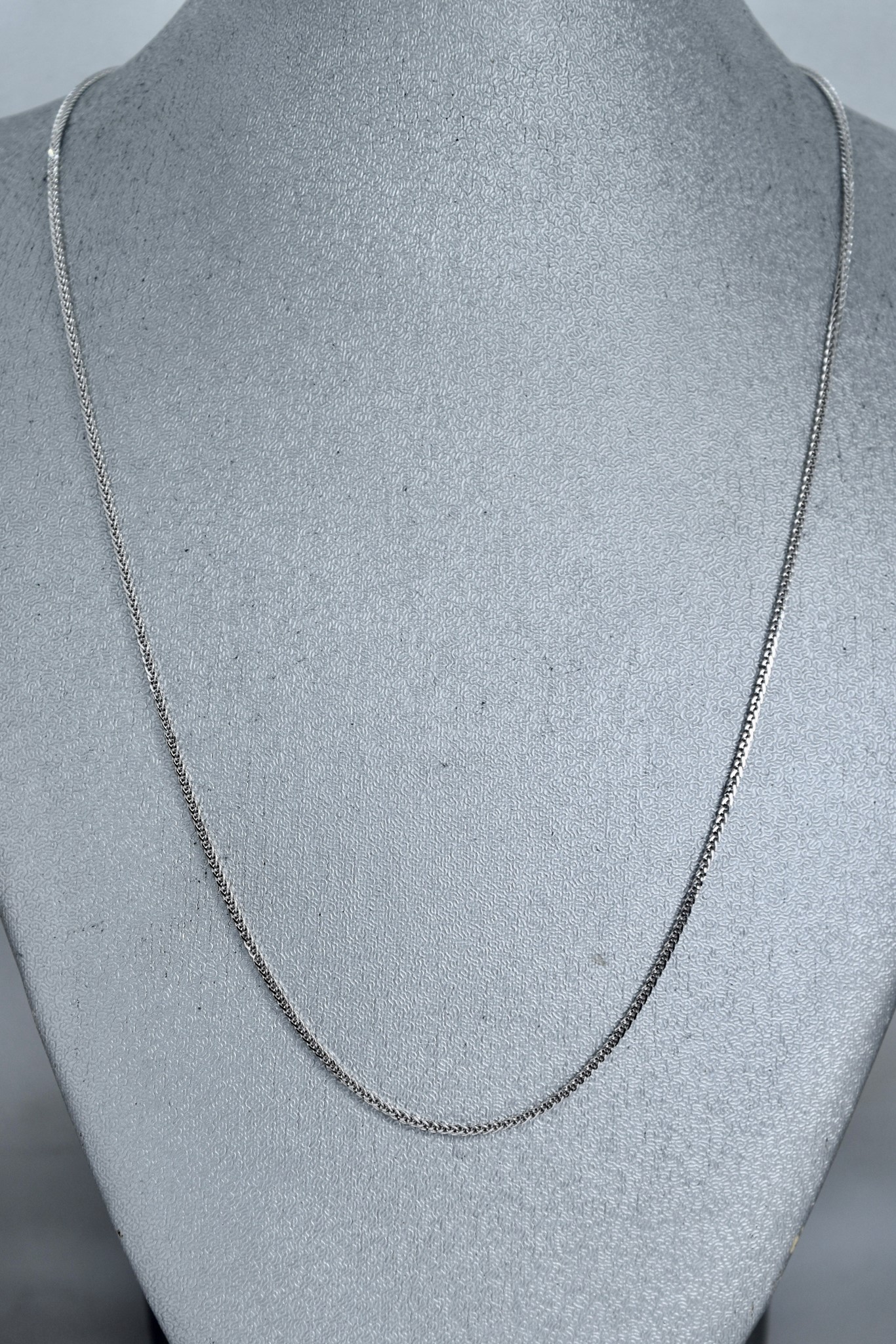 Immagine di COLLANA A SPIGA ORO BIANCO