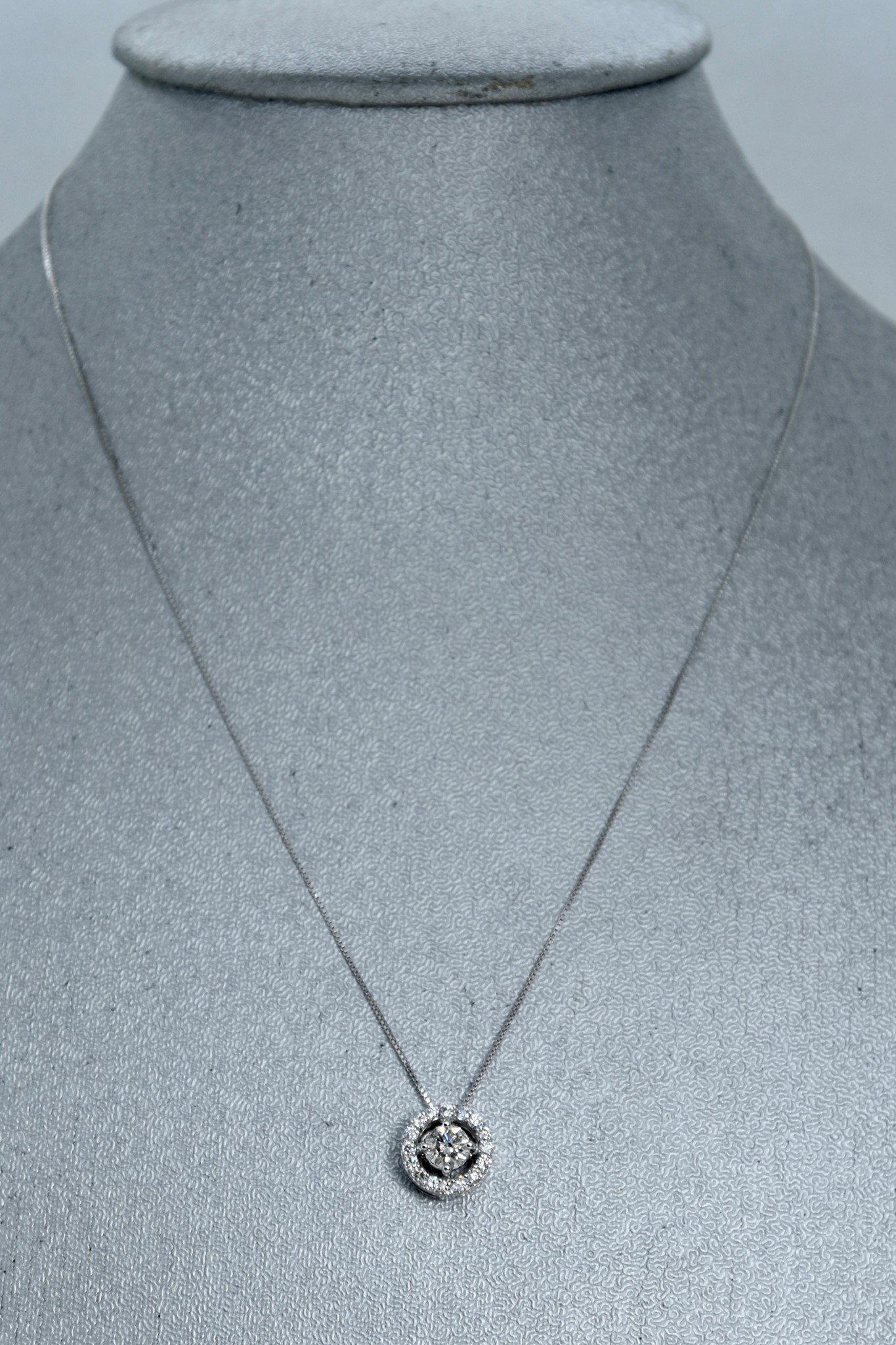 Immagine di COLLANA PUNTOLUCE DIAMANTI